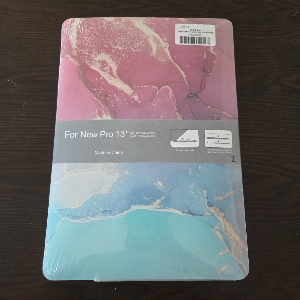 New Laptop Hard Shell Case for Apple Macbook Pro 13" A2251 A1706 A1708 A1989